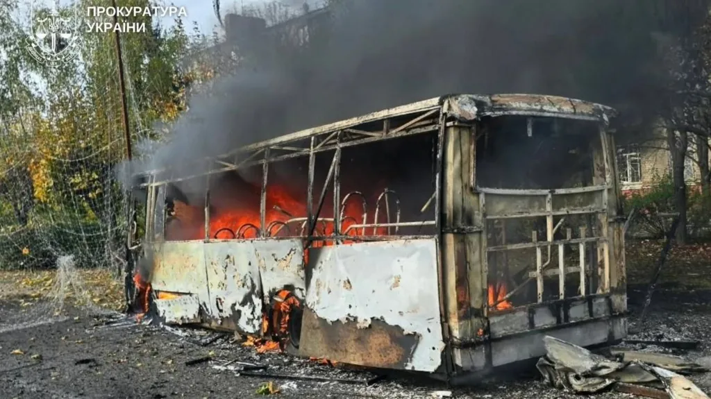 Putin's bloodbath: Russian glide bomb slaughters 33 on civilian buses in Kramatorsk