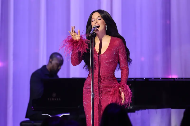 Kacey Musgraves performing at the 2026 MTV VMAs