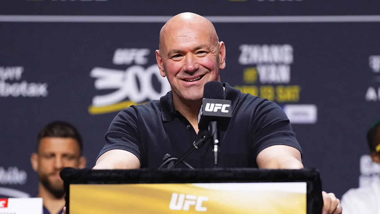 Dana White at the UFC 300 press conference
