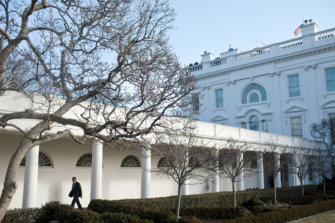 The White House West Colonnade