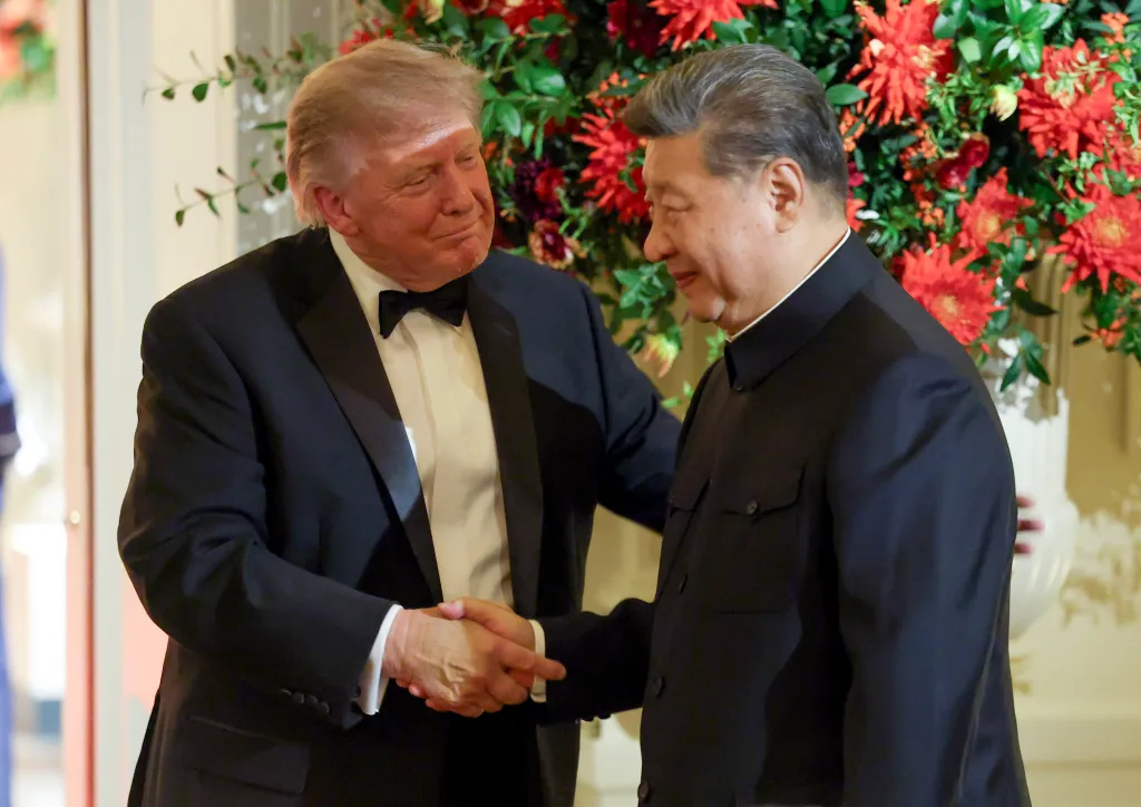 Trump Rolls Out the Red Carpet for Xi in a State Visit Steeped in Pomp and Ambiguity