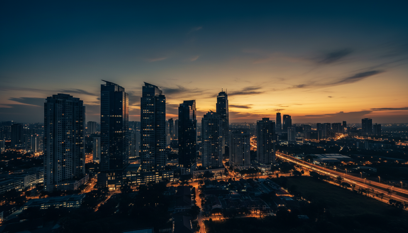Johor Bahru skyline