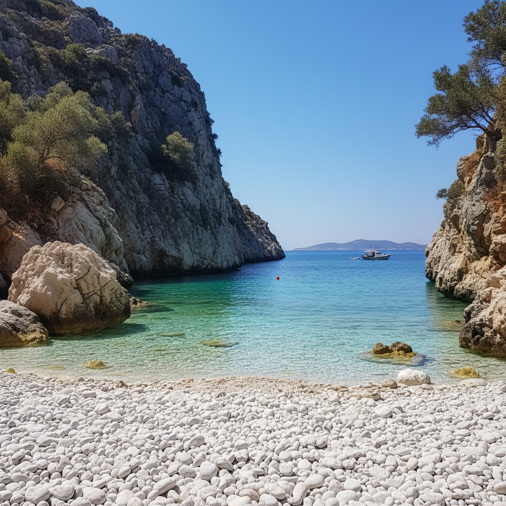 Παραλία Μπούρος: Το Κρυφό Διαμάντι στην Εύβοια