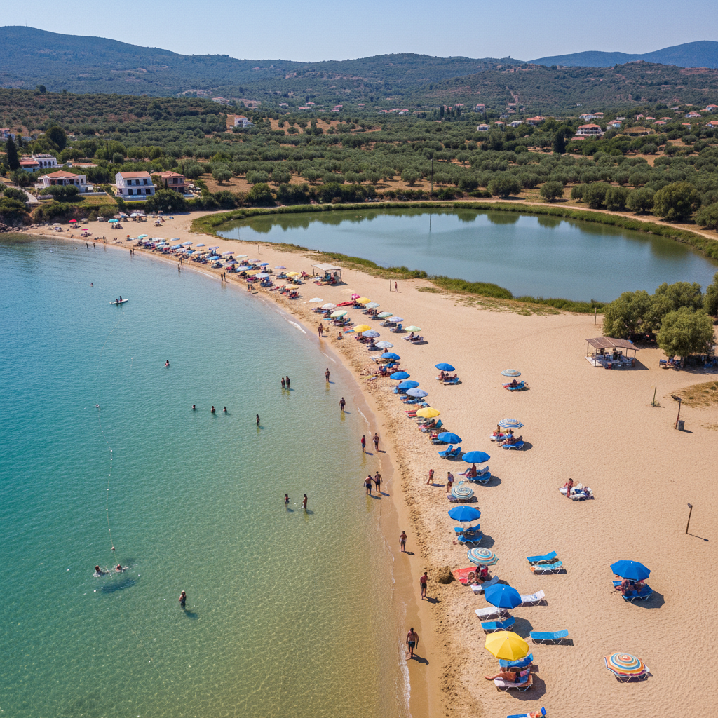 Παραλία Κουρί: Ο απόλυτος οικογενειακός παράδεισος στην Εύβοια