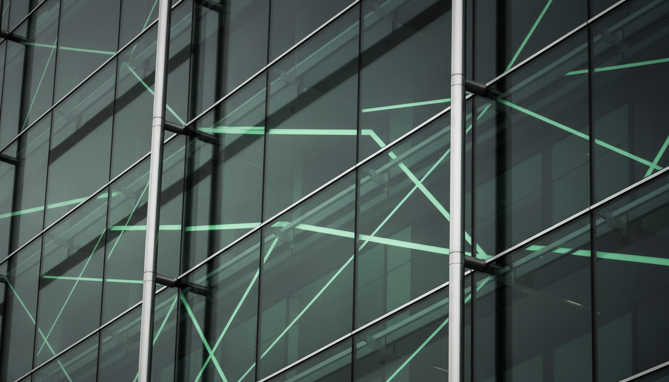 Modern glass architecture