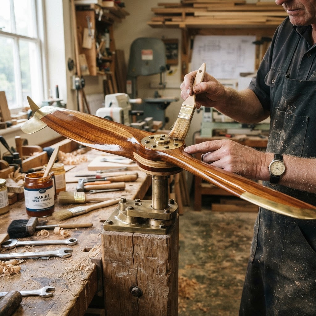 Vintage Aeronautic Propeller Seed Spinner — step 4