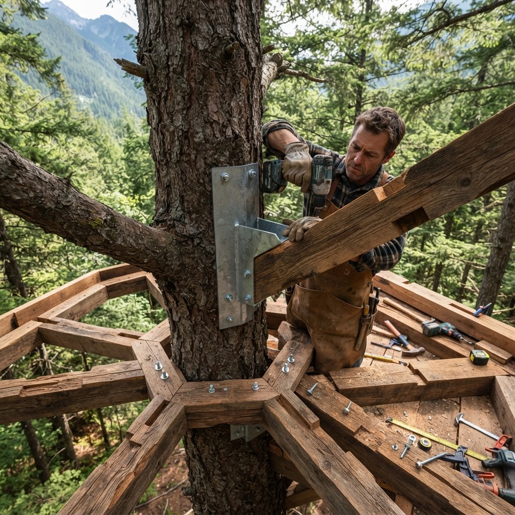 Bespoke Treetop Dendritic Mycelial Scent-Diffusion Aromatherapy Sanctum — step 1
