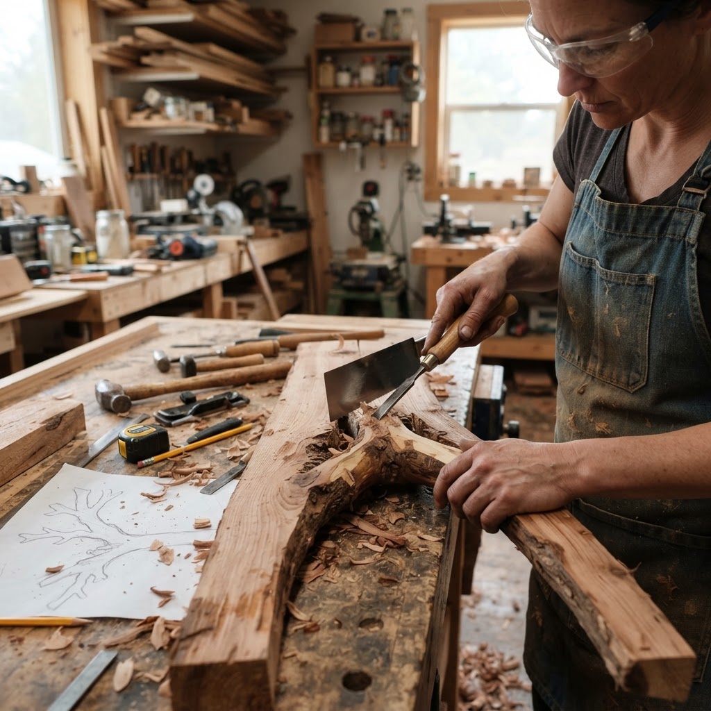 Bespoke Treetop Dendritic Mycelium-Infused Phyto-Oscillating Sap-Density Barometer — step 1