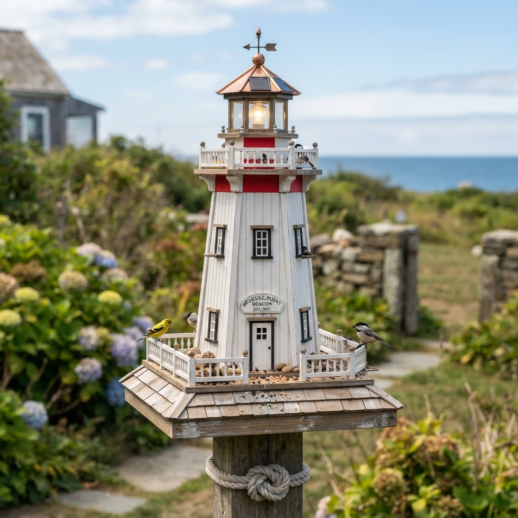 Maritime Lighthouse Beacon Seed Tower