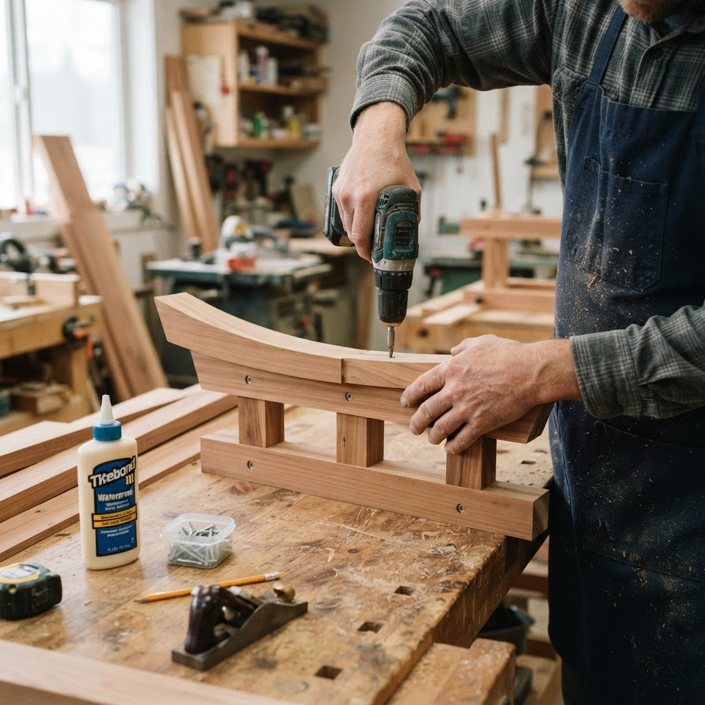 Zen Garden Torii Gate Bird Feeder — step 2