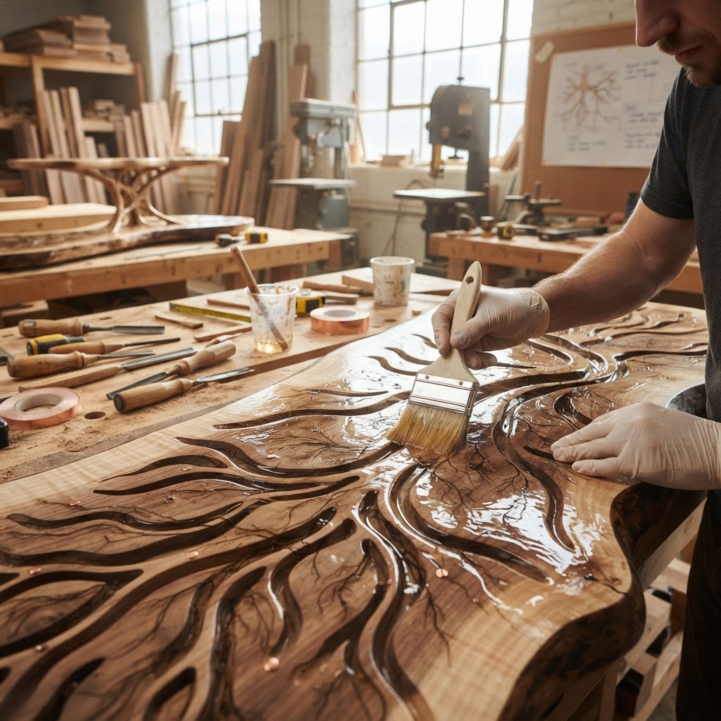 Bespoke Treetop Dendritic Mycelium-Infused Phyto-Kinetic Sap-Flow Canopy Resonance-Mapping Meditation Plinth — step 4