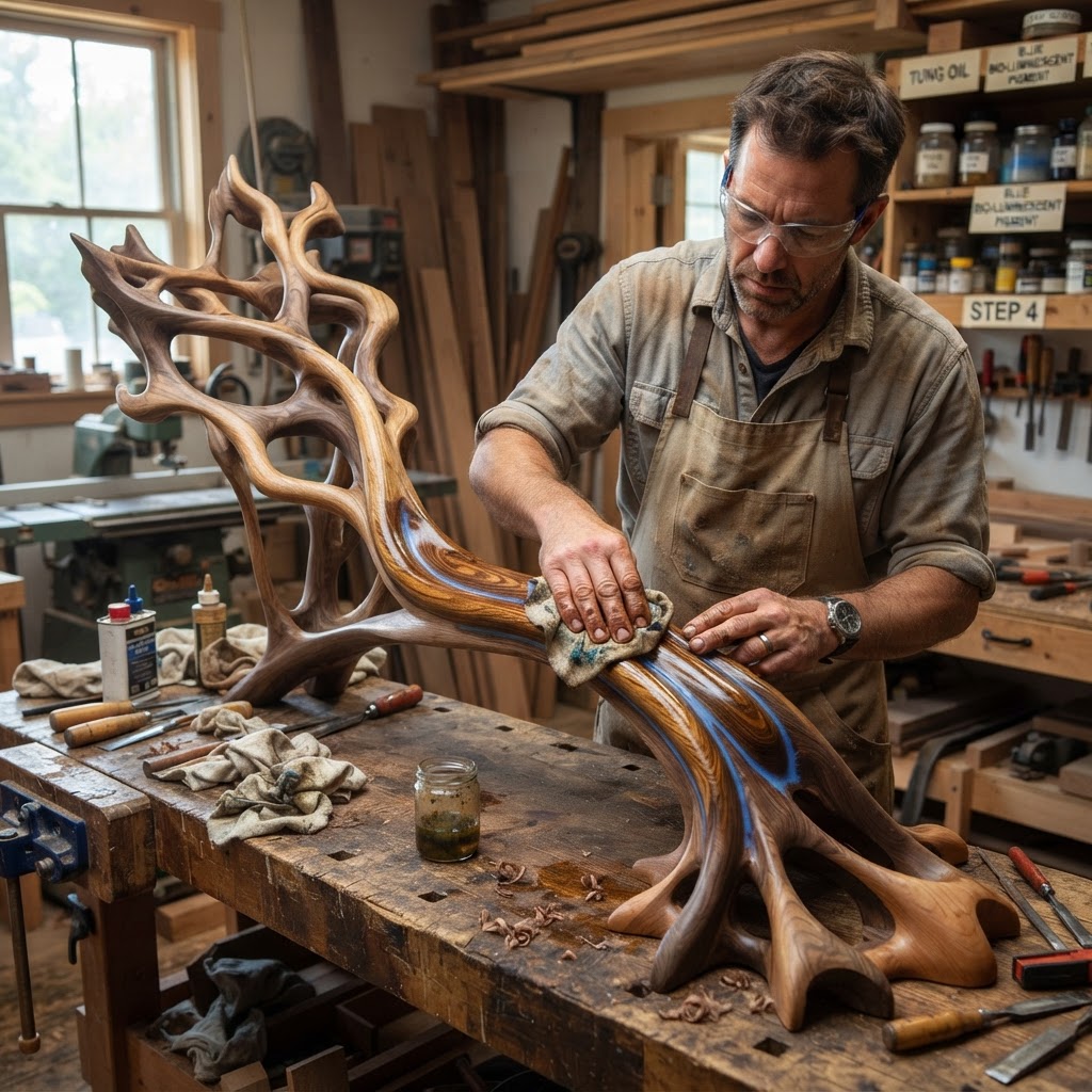 Bespoke Treetop Dendritic Mycelium-Infused Phyto-Oscillatory Sap-Flow Canopy Zenith-Tracing Meditation Plinth — step 4