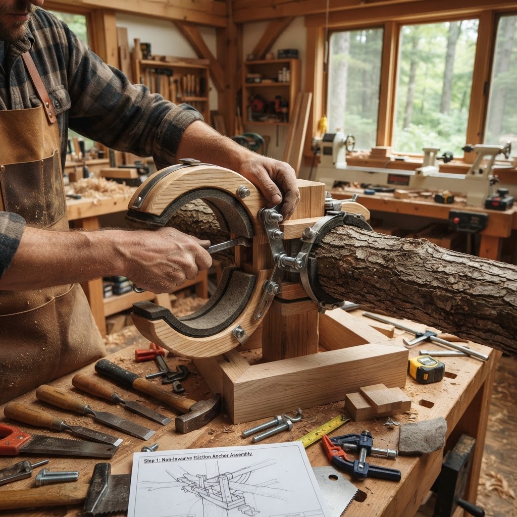 Bespoke Treetop Dendritic Barometric Weather-Vane Observatory — step 1