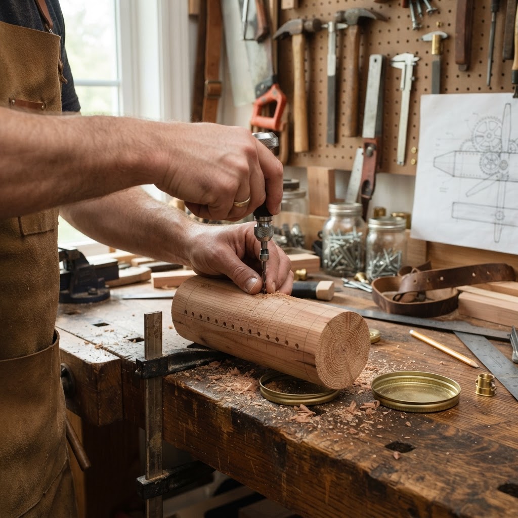 Steampunk Aviator Propeller Seed Spinner — step 1