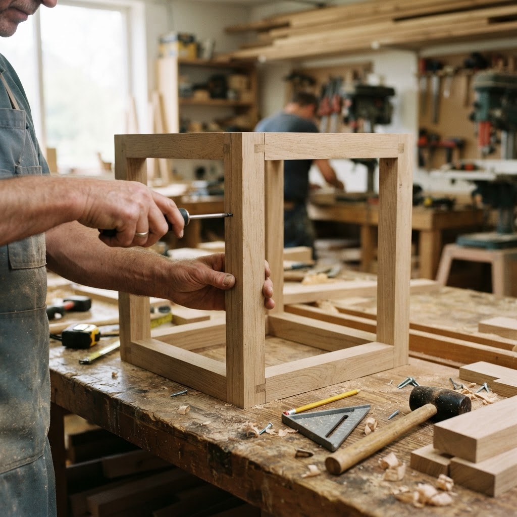 The "Aviary Observatory" Timber Frame Bird Feeder — step 1