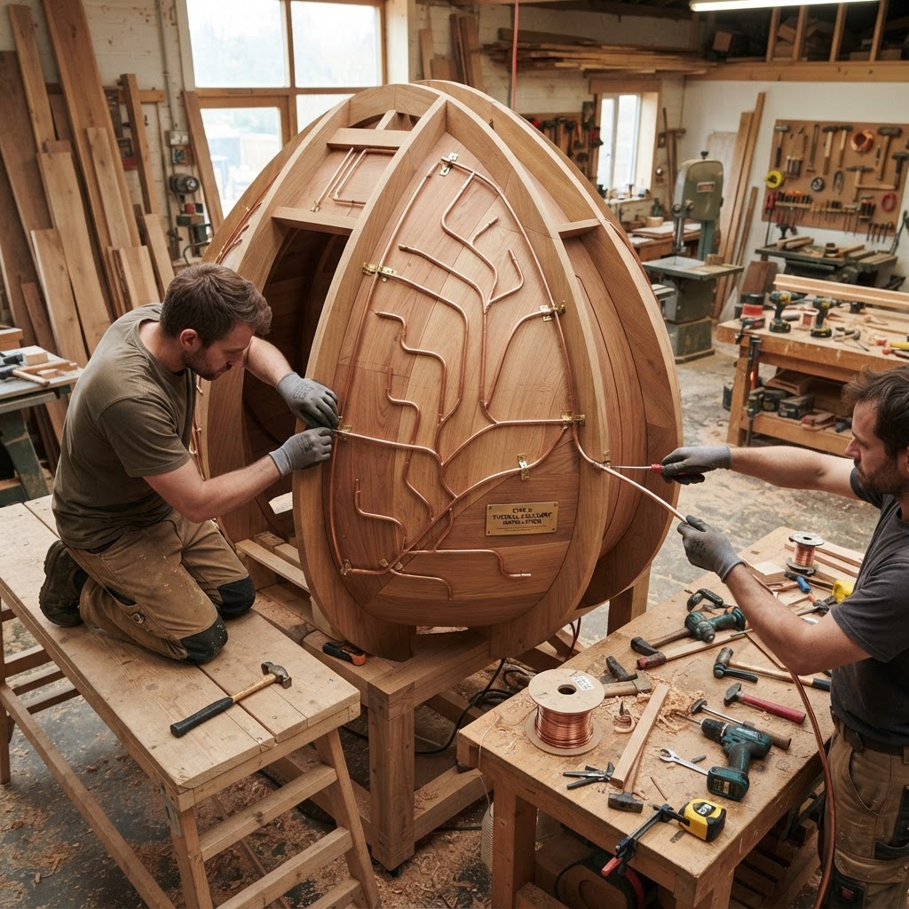 Bespoke Treetop Dendritic Mycelium-Infused Phyto-Ionic Sap-Thermal Meditation Pod — step 3