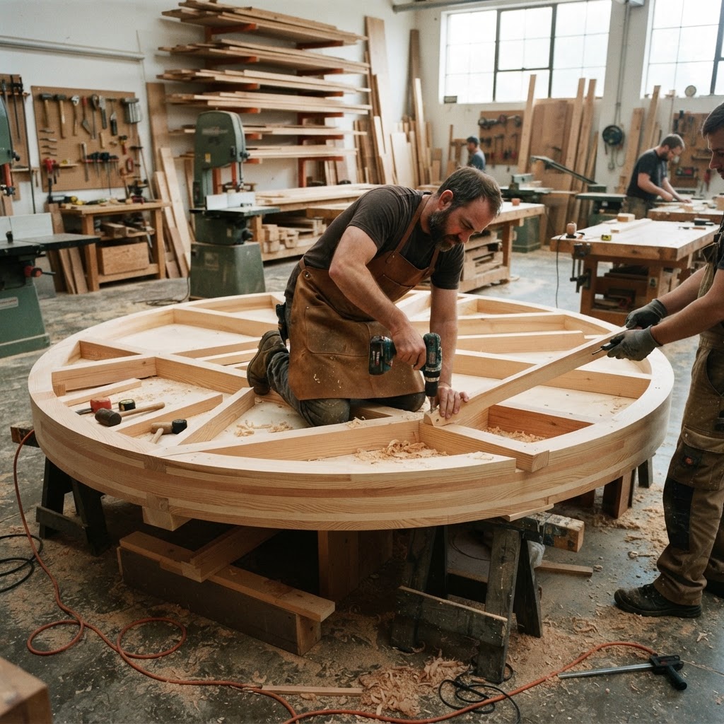 Acoustic Resonance Treetop Gramophone Pavilion — step 1
