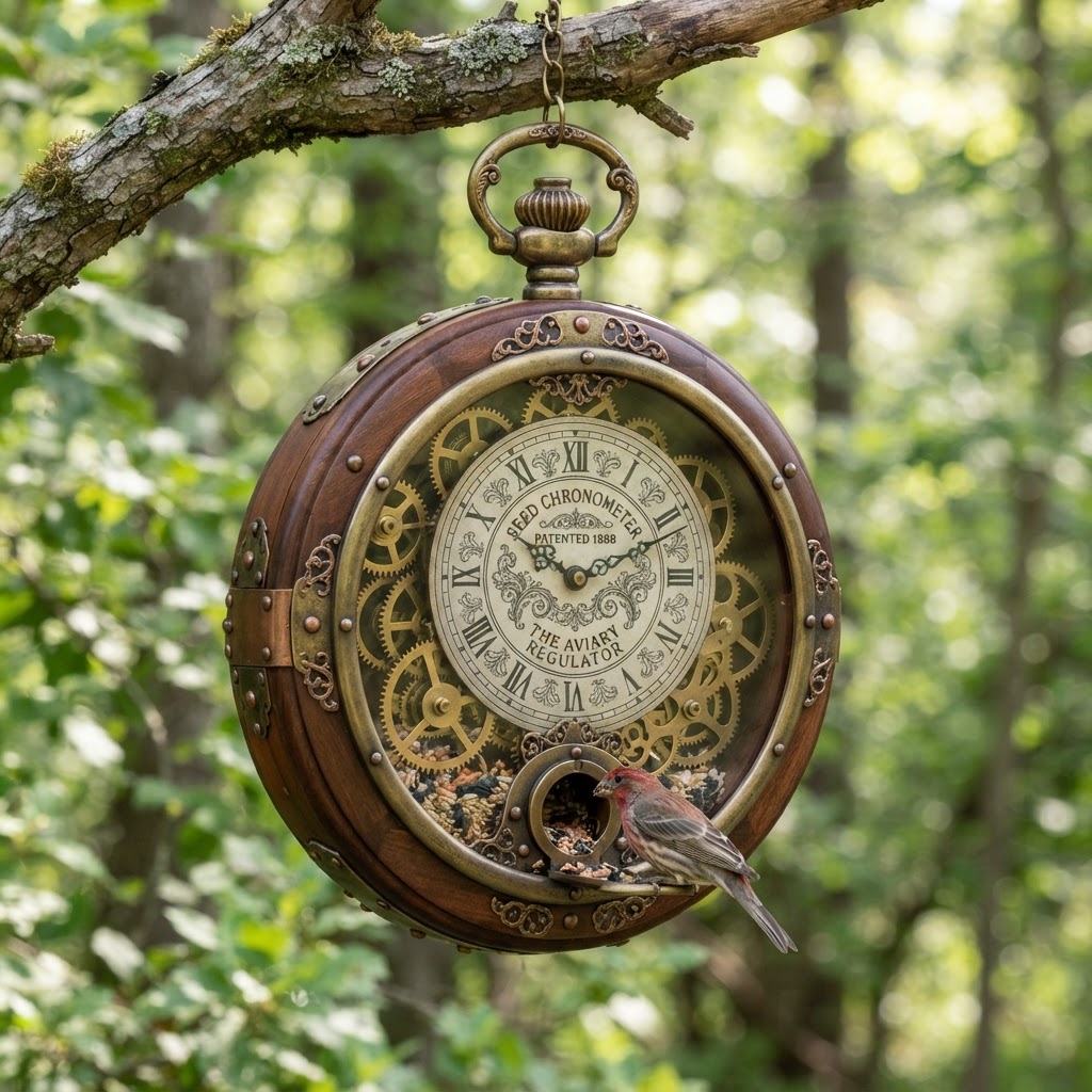 Steampunk Victorian Pocket Watch Seed Chronometer