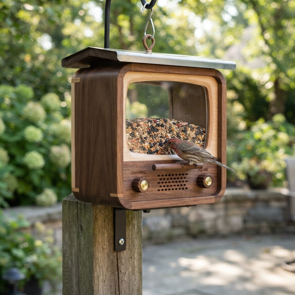 Retro Television Tube Seed Screen