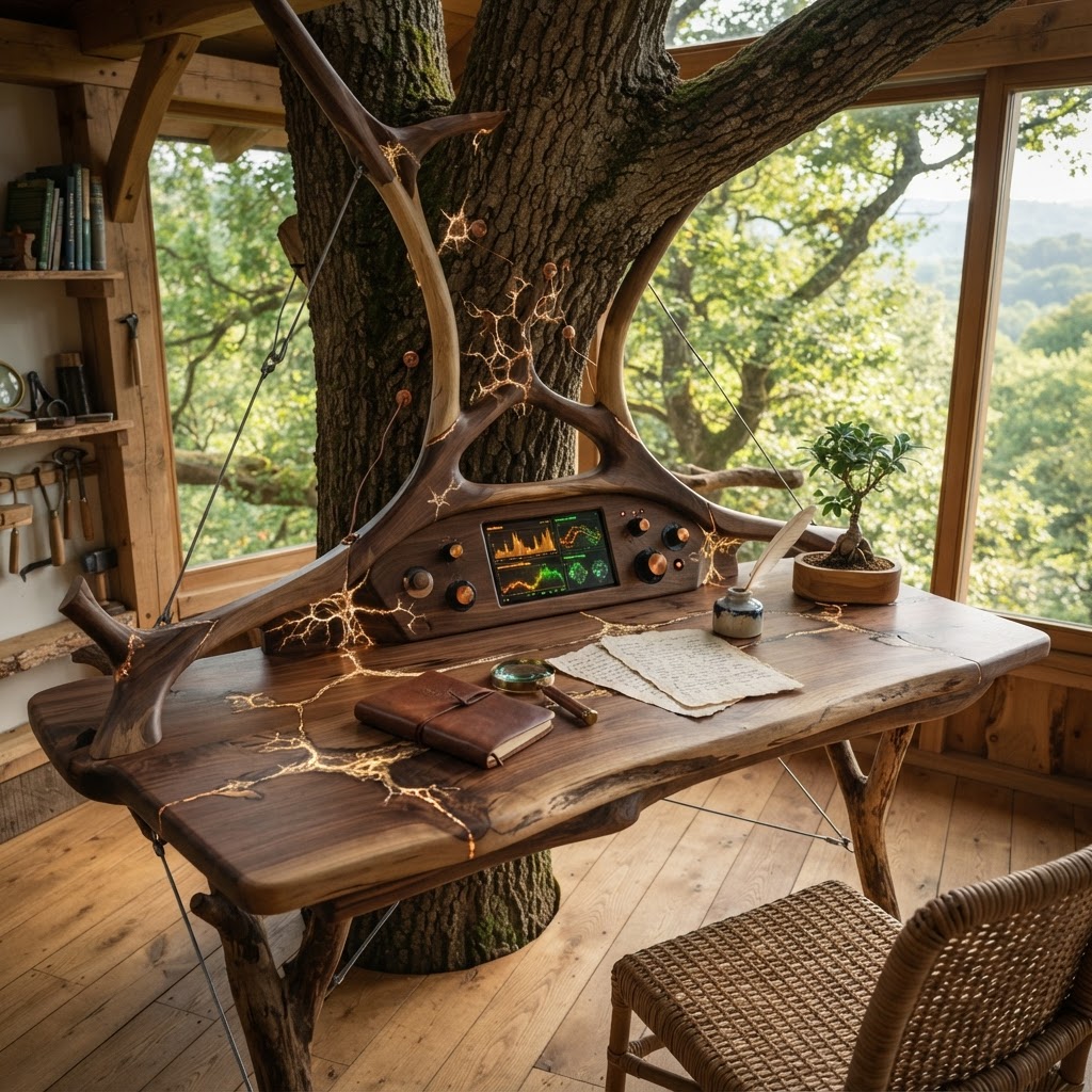 Bespoke Treetop Dendritic Mycelium-Infused Phyto-Oscillatory Sap-Flow Canopy Velocity-Mapping Writing Bureau