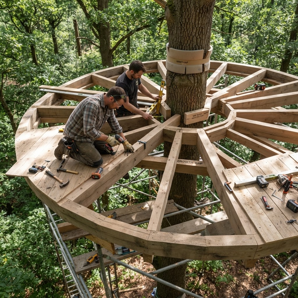 Bespoke Treetop Dendritic Solar-Pyrography Etching Deck — step 1