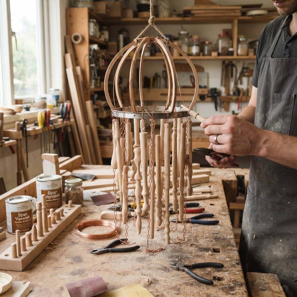 Bioluminescent Jellyfish Tentacle Seed Hanging Lantern — step 3