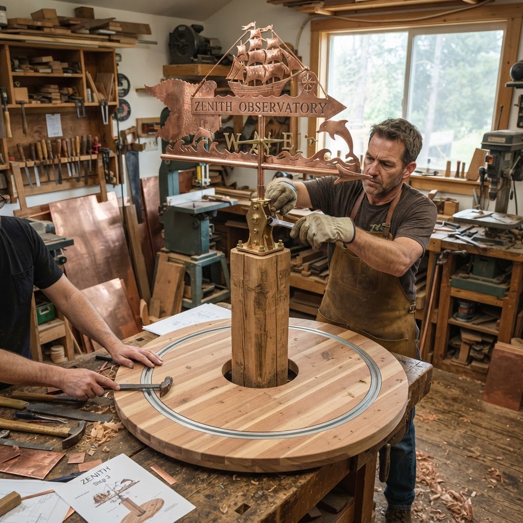 Zenith Weather-Vane Treetop Observatory — step 3
