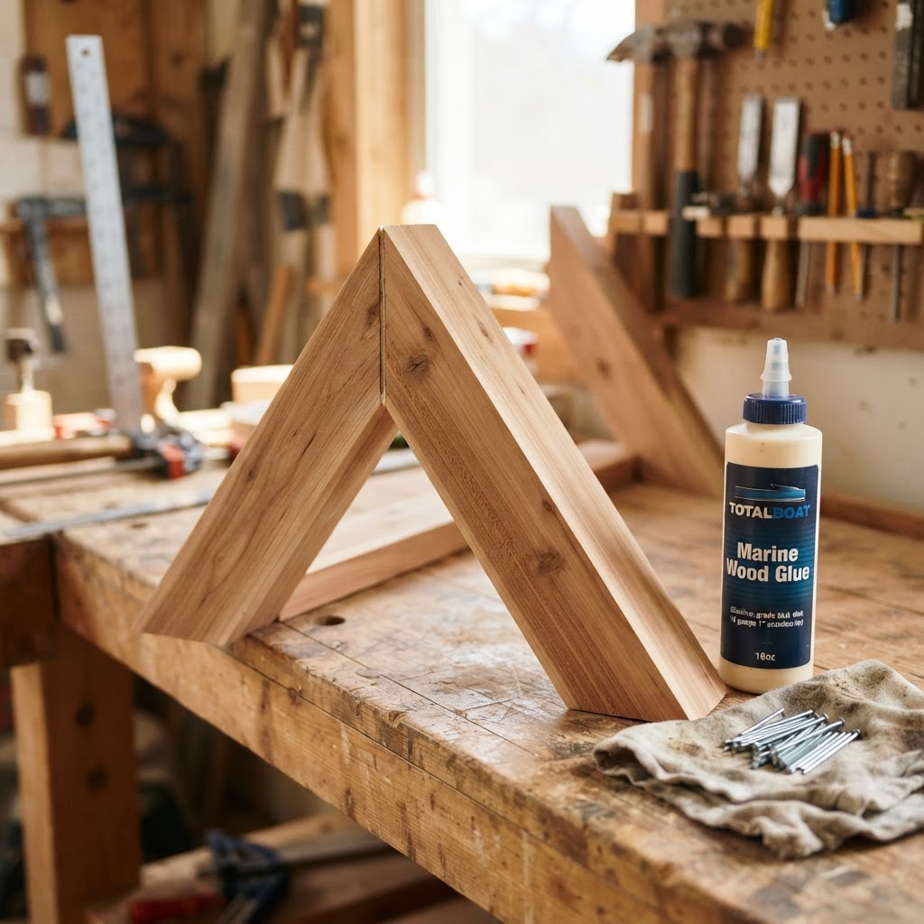 Mid-Century Modern A-Frame Seed Silo — step 1