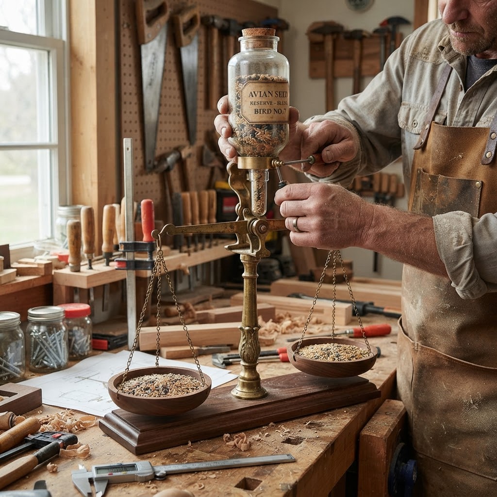 Vintage Brass Apothecary Scale Seed Balancer — step 3
