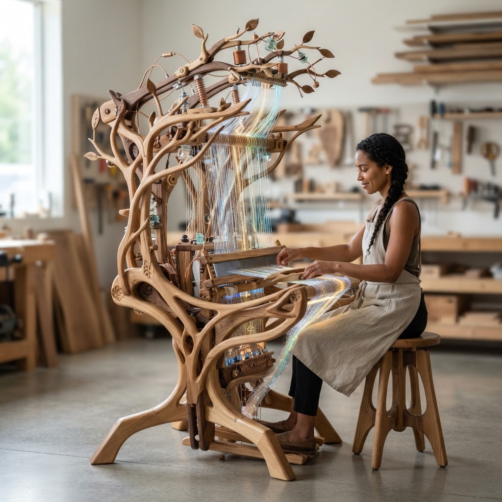 Bespoke Treetop Dendritic Phyto-Static Electro-Atmospheric Loom
