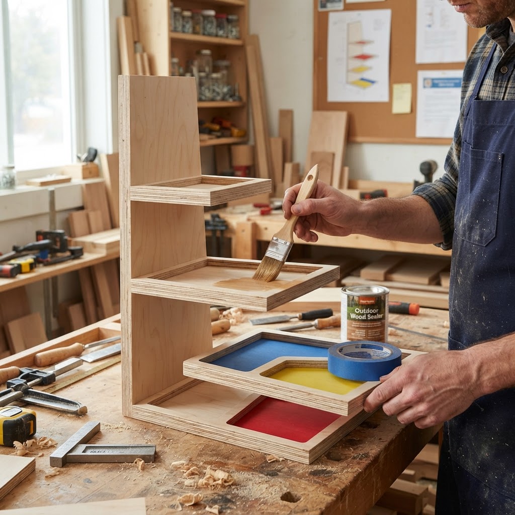 Bauhaus Geometric Cantilever Seed Module — step 2