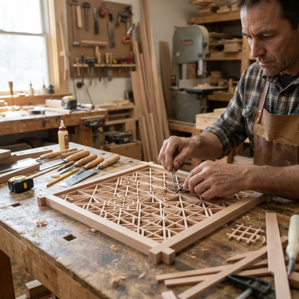 Floating Japanese Tea House Gazebo Feeder — step 2