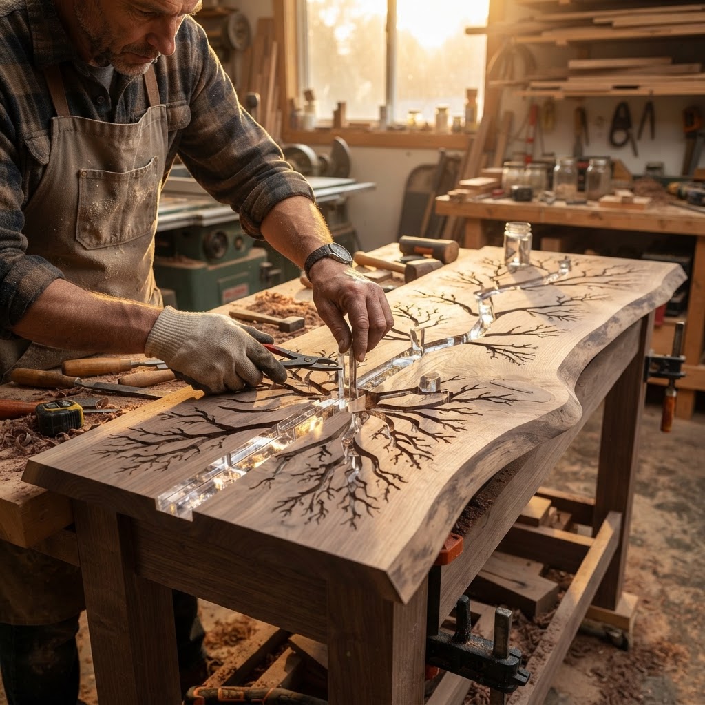 Bespoke Treetop Dendritic Mycelium-Infused Phyto-Refractive Sap-Flow Canopy Nebula-Tracing Writing Console — step 2