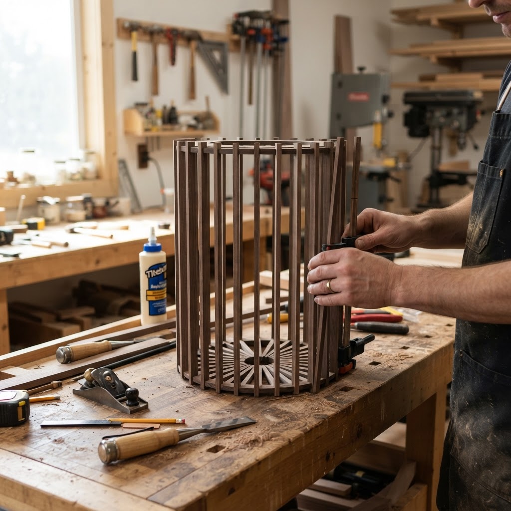 Minimalist Floating Gravity-Defying Bird Basin — step 1