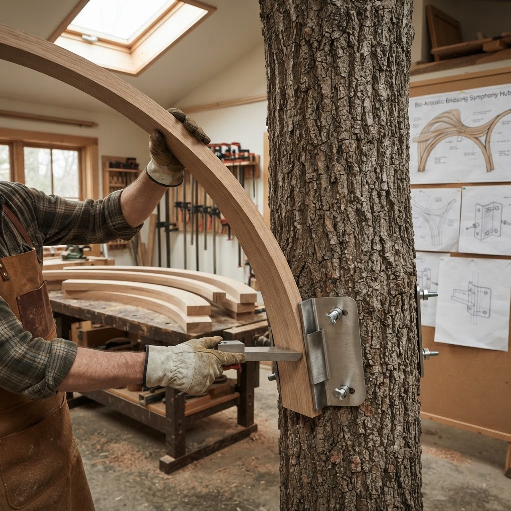 Bespoke Treetop Bio-Acoustic Birdsong Symphony Hub — step 1