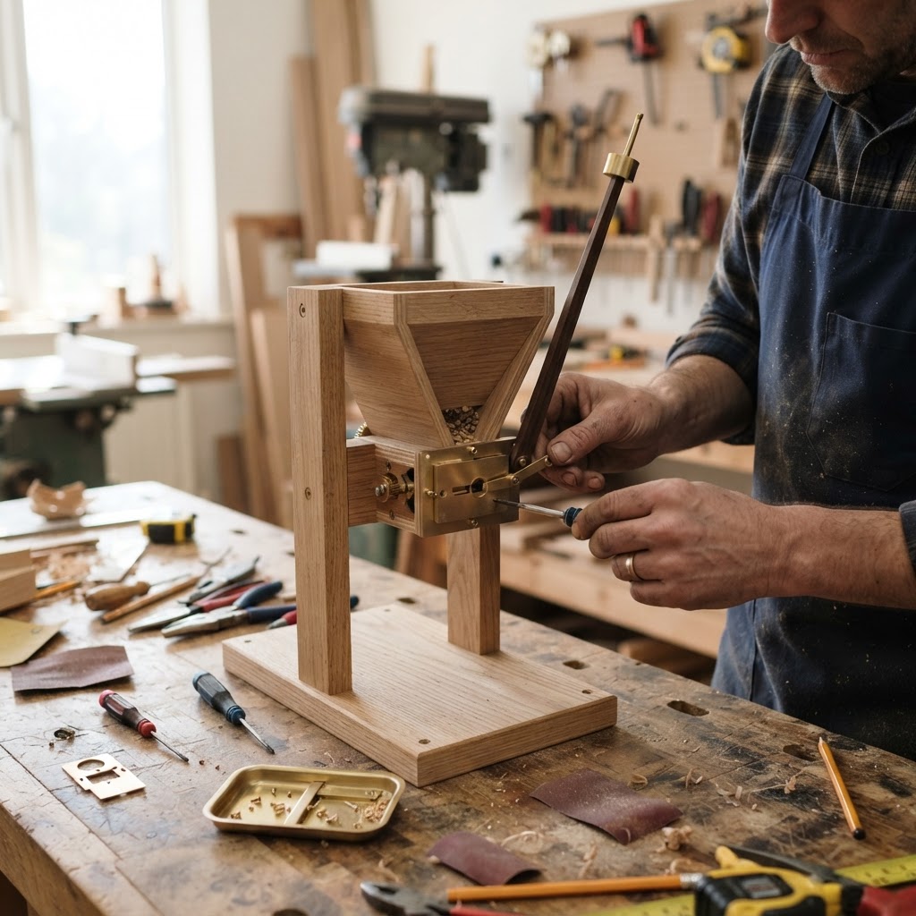 Kinetic Pendulum Metronome Seed Rhythm Station — step 3