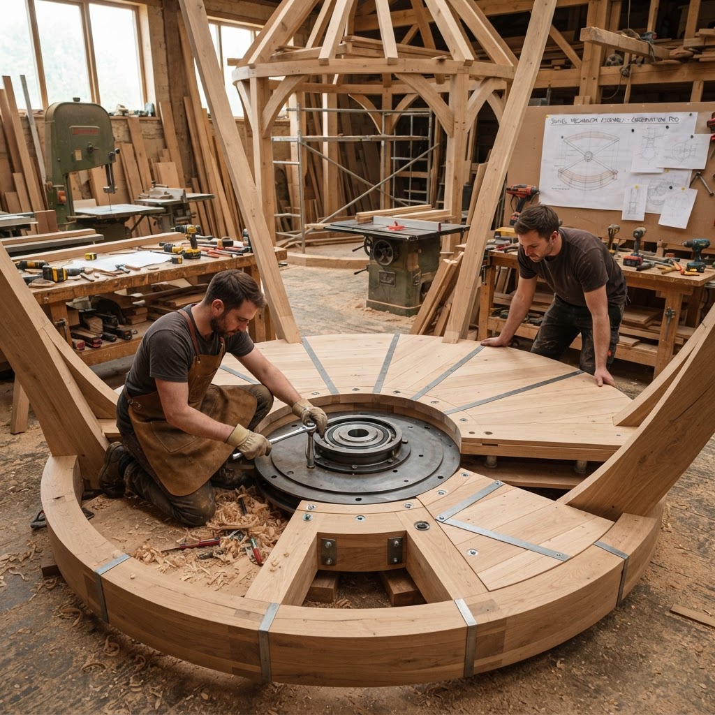 Suspended Hourglass Sand-Timer Observation Pod — step 3