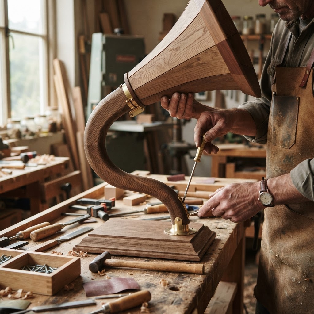 Acoustic Gramophone Horn Seed Amplifier — step 3