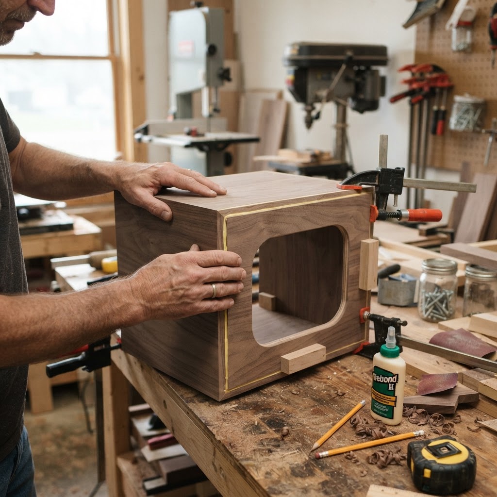Retro Television Screen Bird Feeder — step 1