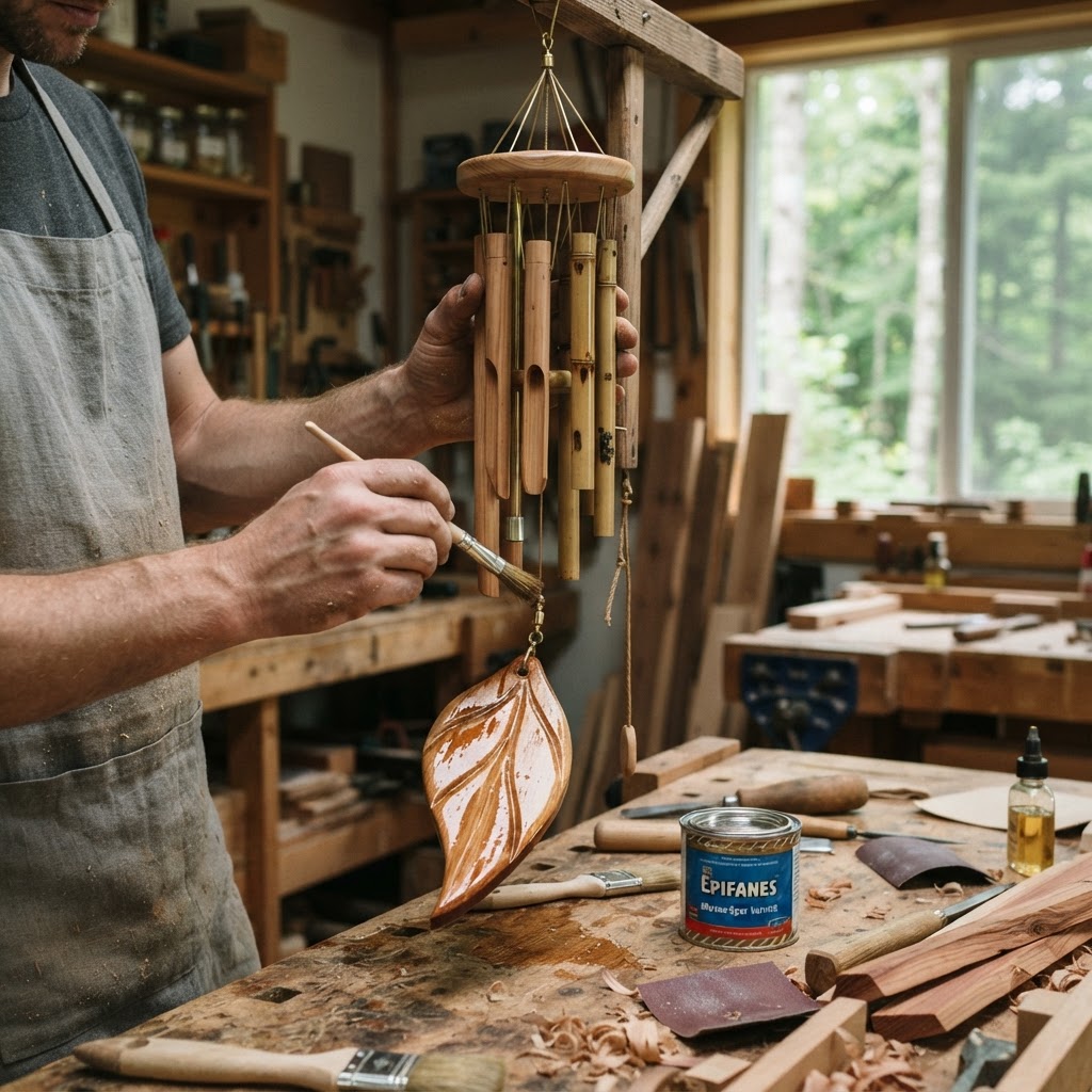 Interactive Kinetic Wind-Chime Porch — step 4