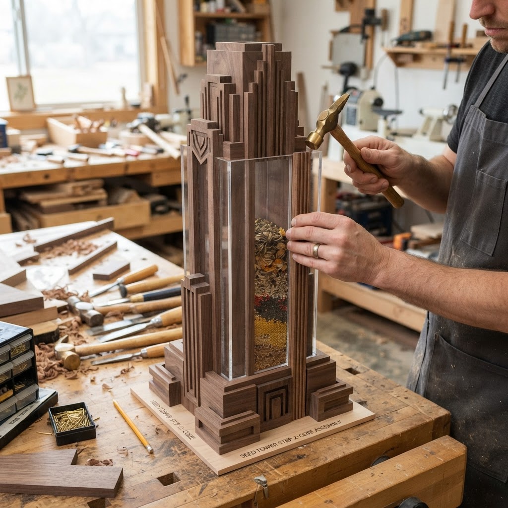 Art Deco Skyscraper Seed Tower — step 2