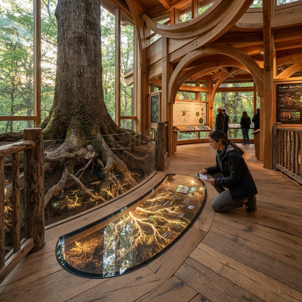Bespoke Treetop Dendritic Mycorrhizal Root-Mapping Gallery