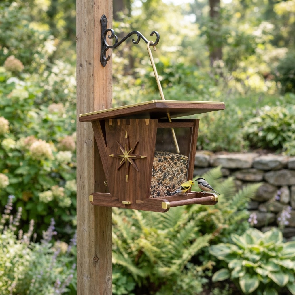 Mid-Century Modern Atomic Starburst Seed Station