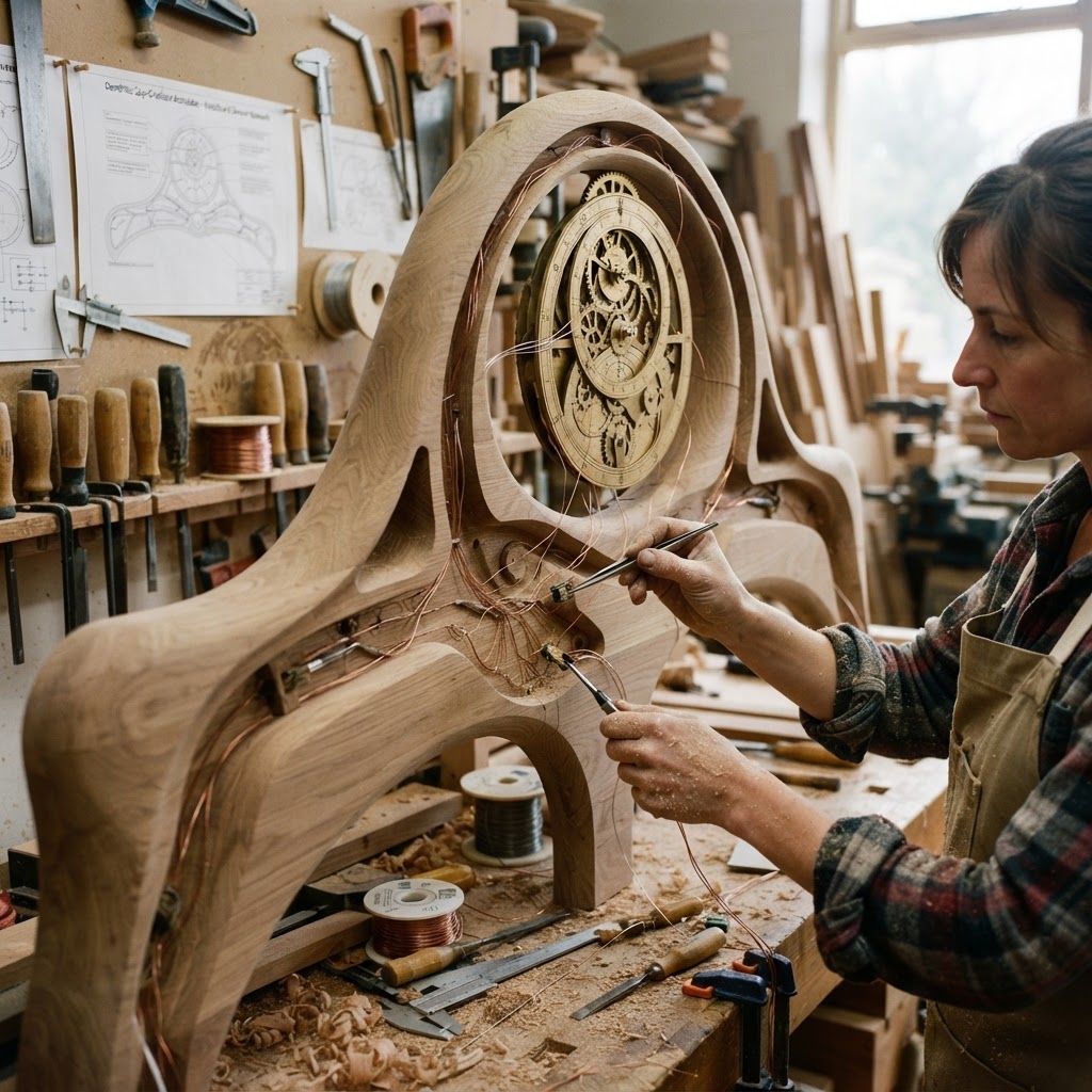 Bespoke Treetop Dendritic Mycelium-Infused Phyto-Kinetic Sap-Gradient Canopy Astrolabe Bedstead — step 2