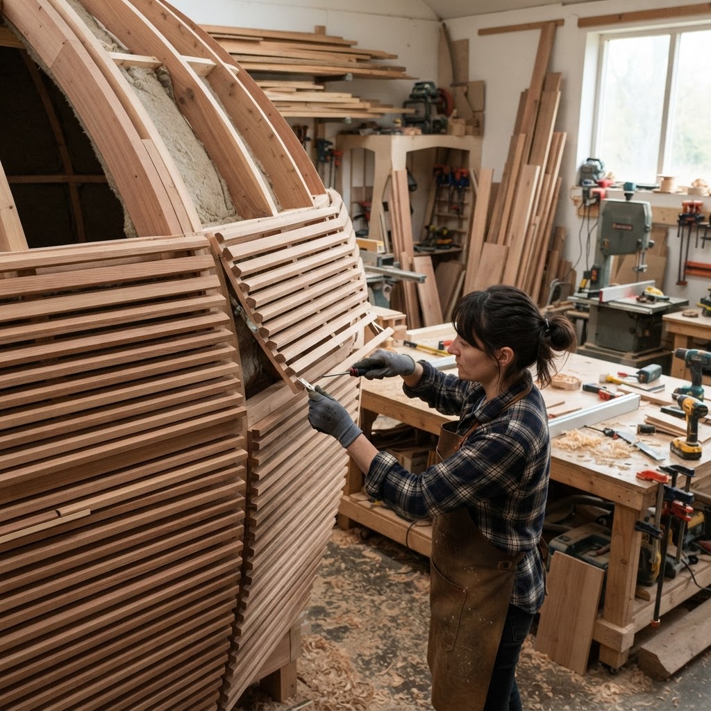 Bespoke Treetop Echo-Chamber Soundscape Pod — step 4