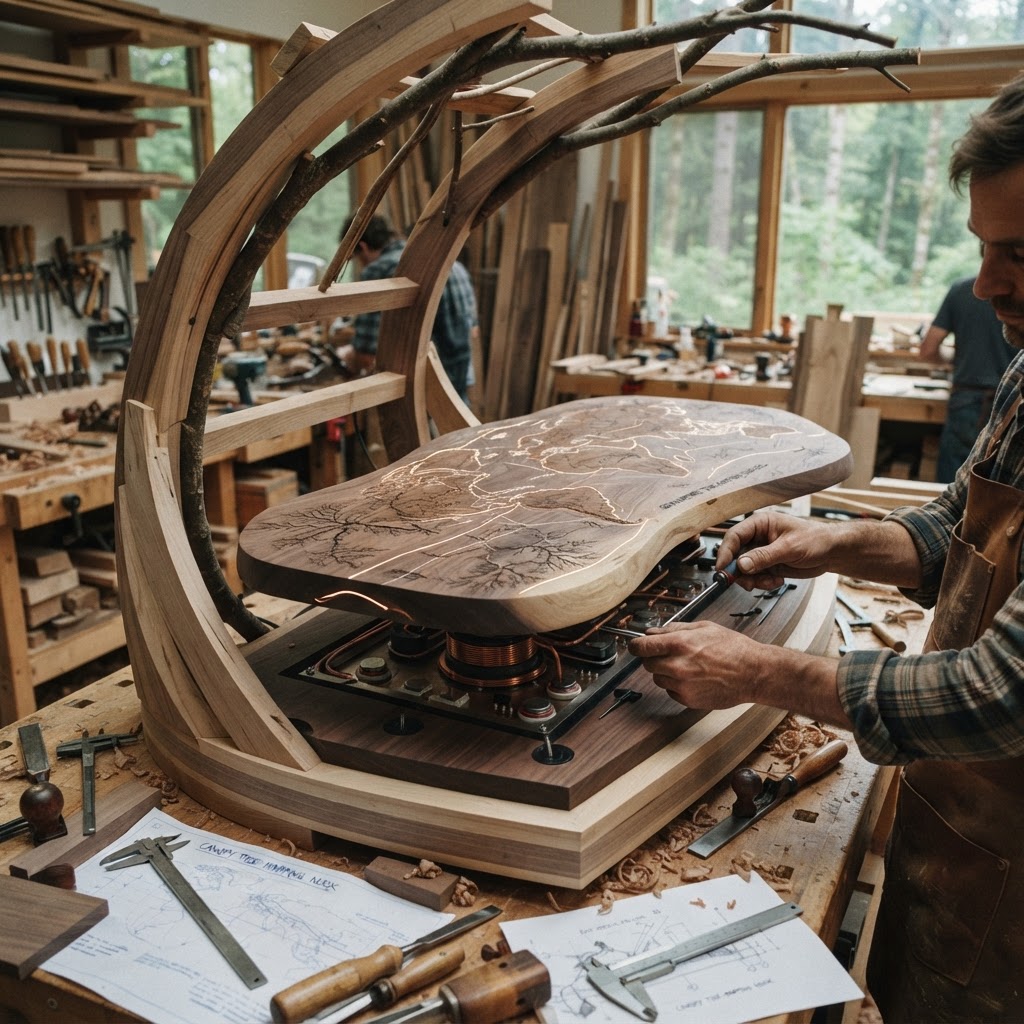 Bespoke Treetop Dendritic Mycelium-Infused Phyto-Gravimetric Sap-Flow Canopy Tide-Mapping Reading Nook — step 3