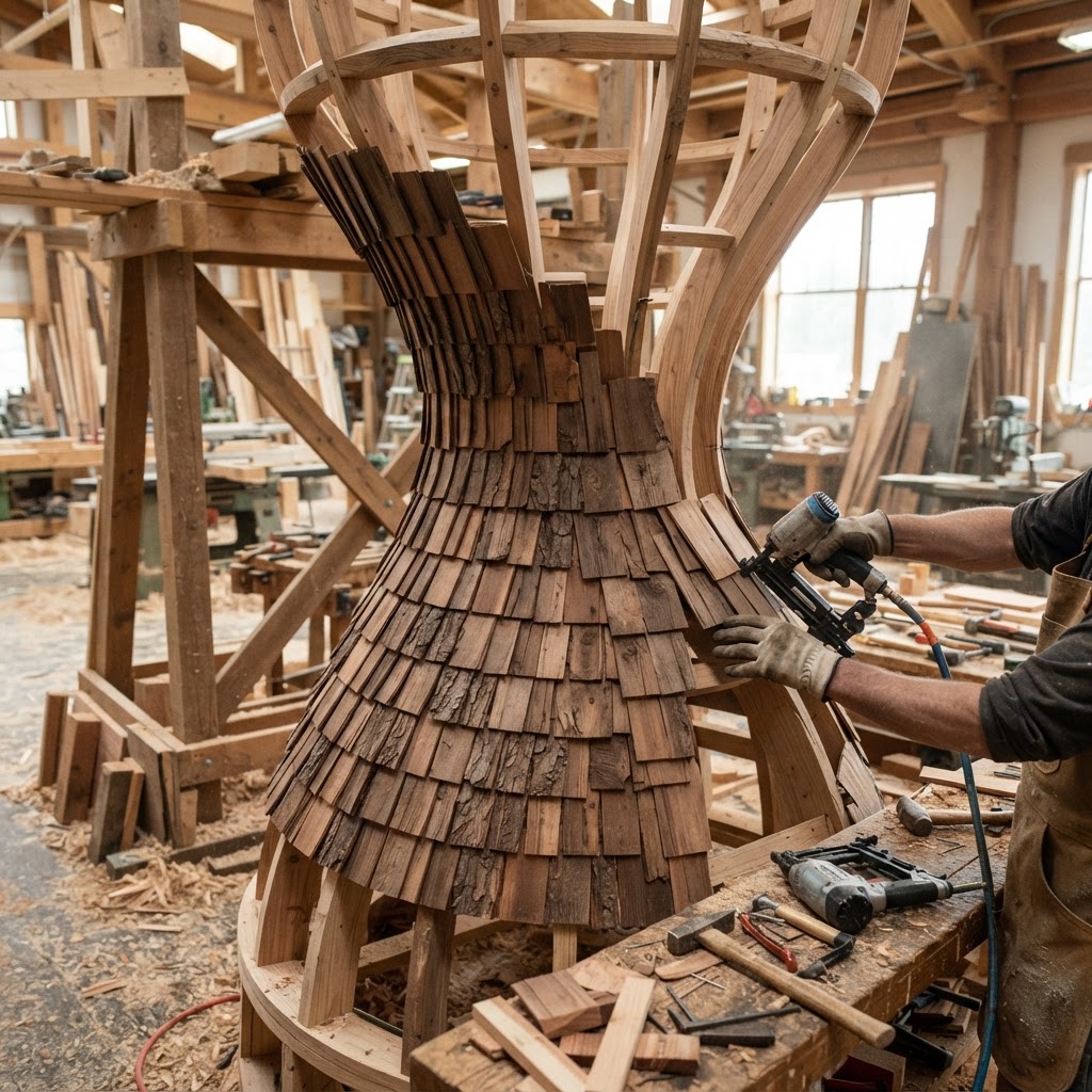 Equinoctial Hourglass Treetop Hour-Glass Suite — step 3
