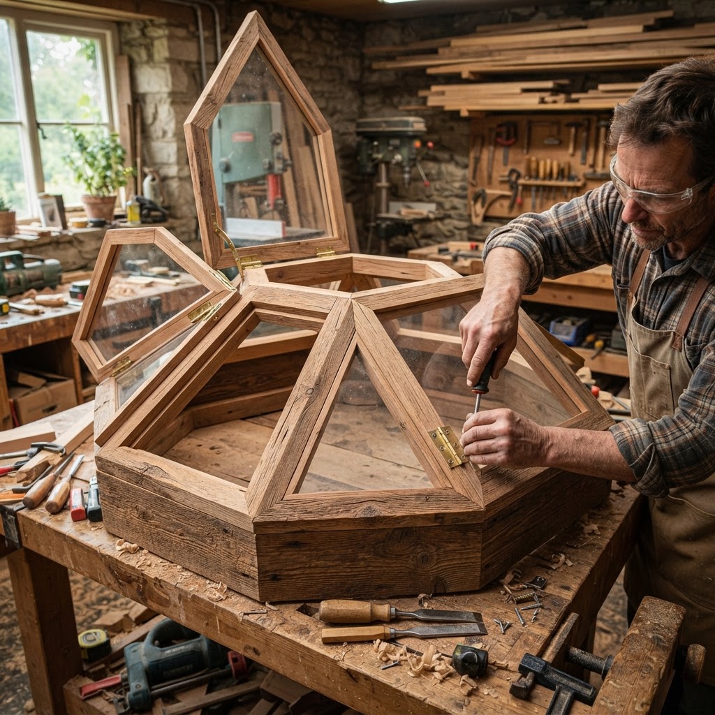 Bespoke Treetop Celestial Astrolabe Viewing Alcove — step 3