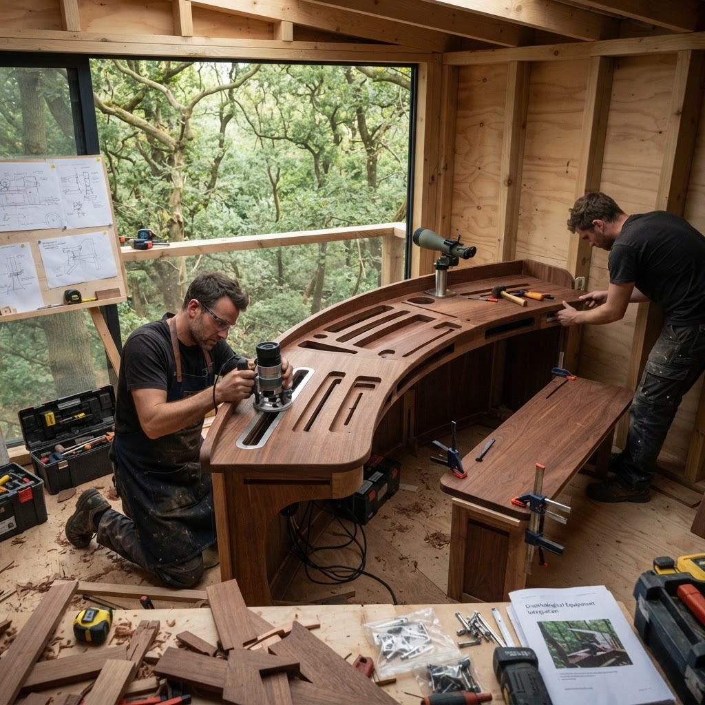 Bespoke Treetop Ornithological Migration Tracking Observatory — step 3