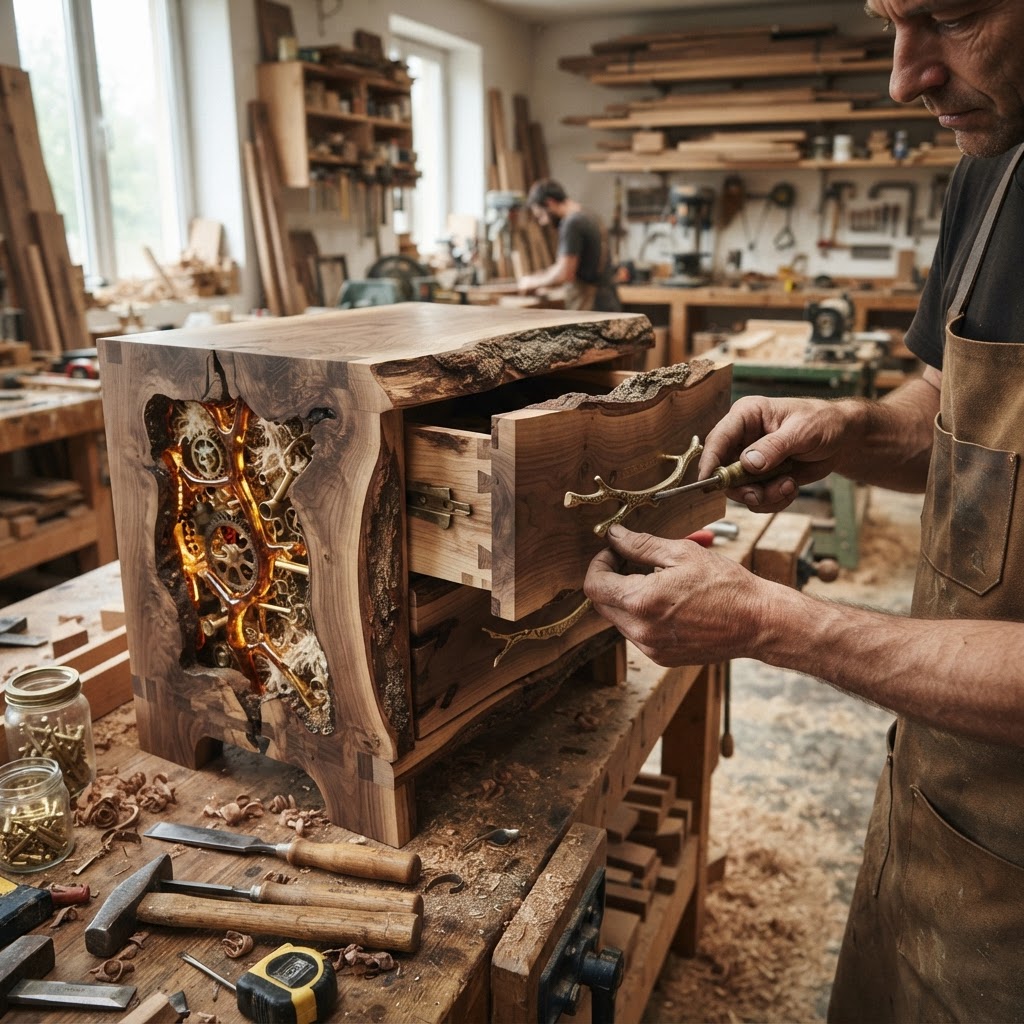Bespoke Treetop Dendritic Mycelium-Infused Phyto-Cyclic Sap-Flow Canopy Aurora-Vane Bedside Commode — step 4